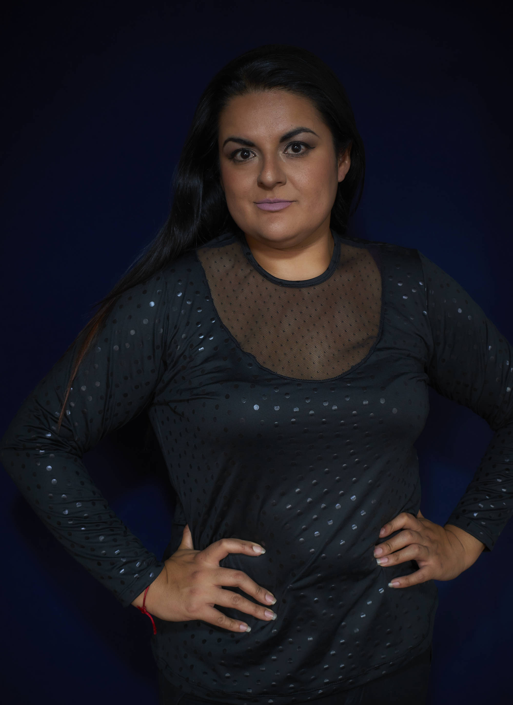 Blusa de JoPlus Tallas Grandes color Negro Tallas XL a la XXL
