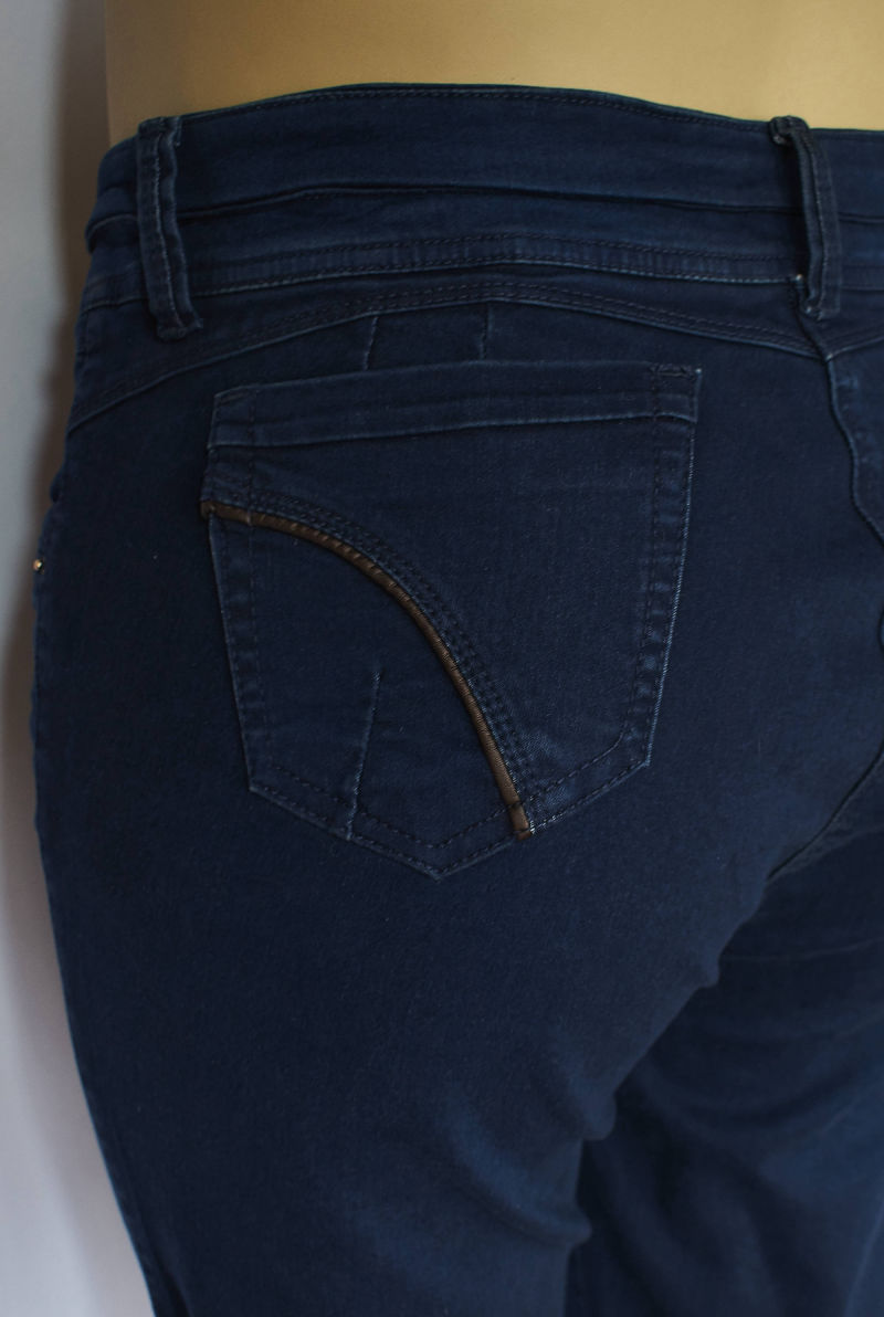 Pantalones Jeans Azul, piel de durazno Tallas 16 a la 22 de JoPlus Tallas Grandes