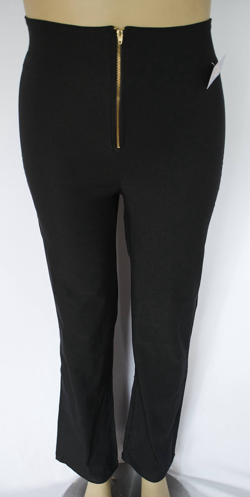 Pantalon tipo leggins color negro Tallas 16 a la 22 de JoPlus Tallas Grandes