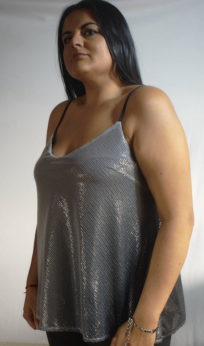 Blusa de JoPlus Tallas Grandes con lentejuelas Tallas XL a la XXL